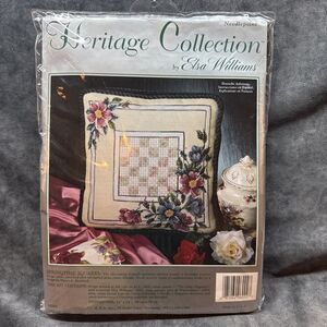 Elsa Williams Heritage Collection Needlepoint Kit 06002 Springtime Squares NEW